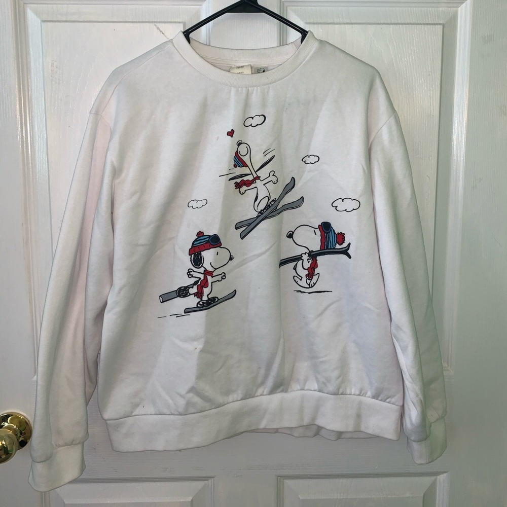 White Crewneck Sweatshirt